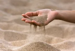 Arena lavada